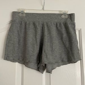 Cute, new, gray pj booty shorts